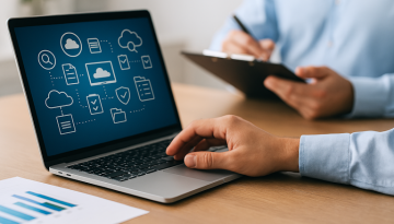 Två IT-experter gör IT-revision